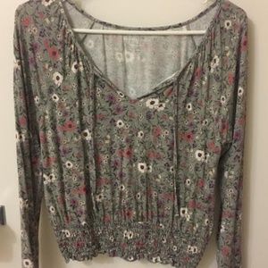 American Eagle Floral shirt